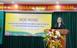 Phường Yên Nghĩa bồi dưỡng kỹ năng tiếp công dân và xử lý kiến nghị, phản ánh