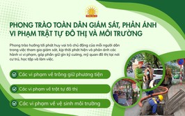 Ngọc Hà: Phát động phong trào toàn dân giám sát, phản ánh vi phạm trật tự đô thị và môi trường