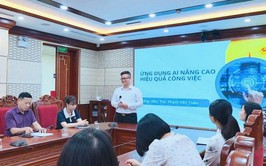 Phúc Thọ tập huấn sử dụng nền tảng số và ứng dụng trí tuệ nhân tạo trong thực thi công vụ