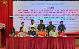 Quyết liệt xử lý cơ sở không đảm bảo PCCC: Phường Hai Bà Trưng “siết chặt” kỷ cương theo Kế hoạch số 33/KH-UBND ngày 20/01/2026 của UBND Thành phố Hà Nội