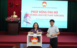 Xã Đan Phượng phát động ủng hộ Quỹ “ Vì Biển, Đảo Việt Nam” năm 2026.