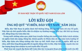 Lời kêu gọi ủng hộ Quỹ “Vì biển, đảo Việt Nam” năm 2026