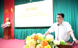 UBND xã tổ chức hội nghị triển khai kế hoạch tổ chức Lễ khánh thành và Lễ hội Đền Mẫu làng Quế Dương xã Dương Hoà