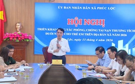 Hội nghị triển khai công tác phòng, chống tai nạn thương tích, đuối nước cho trẻ em trên địa bàn xã năm 2026