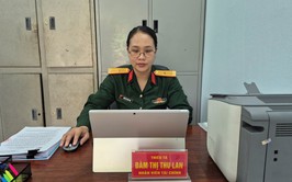 Tấm gương vượt khó, tận tụy trong công tác của nữ quân nhân xã Bát Tràng