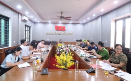 Xã Hòa Phú: Tổ chức Hội nghị giao ban Ban Chỉ đạo 57  Đảng ủy xã quý I, phương hướng nhiệm vụ quý II/2026