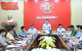 Xuân Mai: Đối thoại với lãnh đạo các tổ chức, cơ quan, đơn vị trên địa bàn xã bị ảnh hưởng bởi dự án cải tạo, nâng cấp Quốc lộ 6