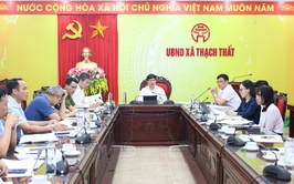 THẠCH THẤT: HỌP HỘI ĐỒNG XÉT TÁI ĐỊNH CƯ THỰC HIỆN DỰ ÁN NÂNG CẤP, CẢI TẠO ĐƯỜNG TỈNH 420