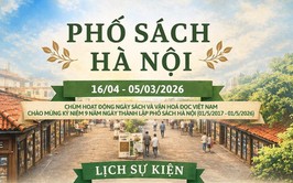 ĐẠI TIỆC VĂN HÓA ĐỌC - PHỐ SÁCH HÀ NỘI 19/12 – ĐIỂM HẸN VĂN HÓA
