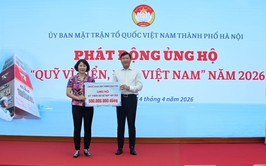 Ủy ban MTTQ Việt Nam phường Bạch Mai phát động ủng hộ Quỹ 