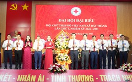 Đại hội đại biểu Hội Chữ thập đỏ Việt Nam xã Bát Tràng lần thứ I, nhiệm kỳ 2026-2031 thành công tốt đẹp