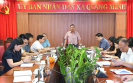 Quang Minh tổ chức hội nghị rà soát hồ sơ giao đất dân cư dịch vụ cho người dân