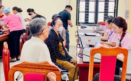 Hội Nông dân xã Ô Diên giao ban với Ngân hàng Chính sách xã hội