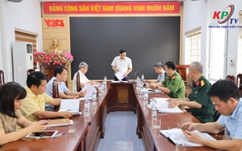 Thường trực Đảng uỷ xã Kiều Phú tổ chức Hội nghị triển khai nhiệm vụ chuẩn bị diễn tập khu vực phòng thủ năm 2026