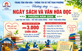 Lan tỏa tri thức – Kết nối cộng đồng: Phường Phú Thượng tiếp nhận hơn 3.000 cuốn sách hưởng ứng Ngày Sách và Văn hóa đọc năm 2026