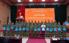 Xã Thanh Oai ra mắt 28 đội dân phòng đảm bảo an toàn PCCC &CNCH tại các thôn, TDP