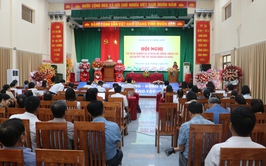 Xã Hồng Sơn tổ chức tập huấn nghiệp vụ sử dụng hệ thống thông tin giải quyết thủ tục hành chính của Đảng