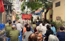 Phường Tương Mai tổ chức thực tập phương án chữa cháy, cứu nạn cứu hộ tại Tổ dân phố số 6