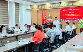 Hội nghị giao ban quý I/2026 Ban chủ nhiệm Chương trình xây dựng, chỉnh đốn Đảng và hệ thống chính trị