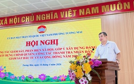 Ủy ban Măt trận Tổ quốc phường Tương Mai tổ chức Hội nghị  tập huấn công tác giám sát và phản biện xã hội, góp ý xây dựng Đảng, xây dựng chính quyền, công tác thanh tra Nhân dân, giám sát đầu tư cộng đồng năm 2026

