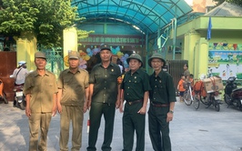 Cựu chiến binh phường Long Biên gương mẫu tham gia giữ gìn an ninh trật tự tại địa bàn dân cư
