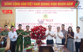 Xã Kiều Phú: Kỷ niệm 80 năm ngày truyền thống các lực lượng trong CAND