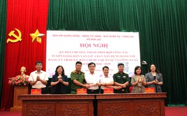 Hòa Lạc ký kết chương trình phối hợp công tác tuyên giáo, dân vận giai đoạn 2026–2030