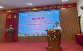 HỘI LIÊN HIỆP PHỤ NỮ XÃ CỔ ĐÔ SƠ KẾT CÔNG TÁC QUÝ I, TRIỂN KHAI NHIỆM VỤ QUÝ II NĂM 2026