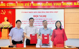 PHƯƠNG LIỆT: CHUYỂN GIAO HỘI NGƯỜI CAO TUỔI VÀ HỘI CHỮ THẬP ĐỎ VỀ ỦY BAN MTTQ VIỆT NAM PHƯỜNG