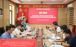 Minh Châu đẩy mạnh công tác thông tin, tuyên truyền thực hiện Nghị quyết 57 – NQ/TW về khoa học, công nghệ và chuyển đổi số.