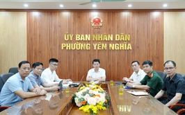 Phường Yên Nghĩa tham dự hội nghị trực tuyến phiên họp UBND Thành phố thường kỳ tháng 4 năm 2026