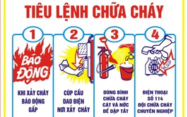 Phường Ba Đình khuyến cáo người dân phòng cháy chữa cháy tại các nhà chung cư, nhà cao tầng