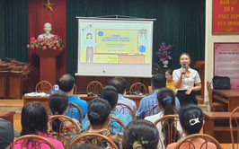 Hội nghị tuyên truyền chính sách BHXH, BHYT tự nguyện tại Tân Lập