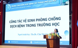 CDC Hà Nội: Tập huấn chăm sóc sức khỏe cho sinh viên