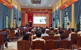 Hương Sơn: Hơn 100 cán bộ tham gia tập huấn sử dụng không gian làm việc số HanoiWork