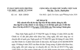 TRIỂN KHAI KẾ HOẠCH ĐẨY NHANH TIẾN ĐỘ ĐO ĐẠC LẬP BẢN ĐỒ ĐỊA CHÍNH; ĐĂNG KÝ ĐẤT ĐAI; LẬP HỒ SƠ ĐỊA CHÍNH VÀ XÂY DỰNG CƠ SỞ DỮ LIỆU QUỐC GIA VỀ ĐẤT ĐAI THEO CHỈ THỊ SỐ 05/CT-TTG NGÀY 13/02/2026 CỦA THỦ TƯỚNG CHÍNH PHỦ