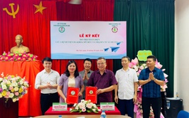 Ký kết hỗ trợ chuyên môn toàn diện giữa Bệnh viện đa khoa Mỹ Đức và Trạm Y tế xã Hương Sơn