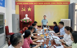 Đoàn khảo sát của Sở Văn hóa và Thể thao Hà Nội làm việc tại phường Đông Ngạc về thí điểm mô hình tổ chức hoạt động tại thiết chế văn hóa, thể thao cơ sở