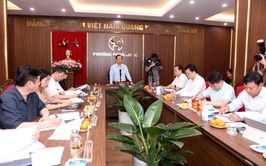 Đoàn Giám sát của Thường trực HĐND Thành phố Hà Nội về giám sát việc triển khai các dự án thoát nước, việc chống úng ngập trên địa bàn Thành phố