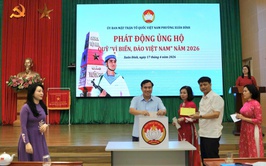 Phường Xuân Đỉnh phát động ủng hộ Quỹ “Vì biển, đảo Việt Nam”năm 2026