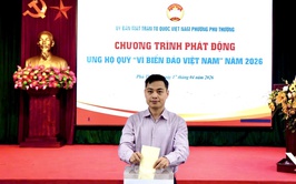 Lan tỏa tinh thần hướng về biển, đảo – Phú Thượng tổ chức phát động ủng hộ quỹ năm 2026