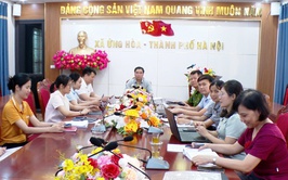 UBND XÃ ỨNG HÒA THAM DỰ HỘI NGHỊ TRỰC TUYẾN VỀ CẢI CÁCH HÀNH CHÍNH.