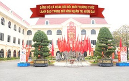 Đảng bộ xã Hoài Đức đổi mới phương thức lãnh đạo trong mô hình quản trị hiện đại
