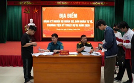 Xã Thuận An tổ chức đăng ký nghĩa vụ quân sự lần đầu; Đăng ký Dân quân tự vệ và phương tiện kỹ thuật dự bị năm 2026