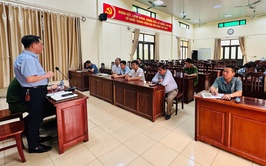 UBND xã Trần Phú tổ chức hội nghị Họp ban chỉ đạo an toàn giao thông và tiểu ban giải quyết điểm nghẽn về ùn tắc giao thông