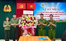 Công an xã Ứng Hòa kỷ niệm 80 năm Ngày truyền thống các lực lượng trong Công an nhân dân