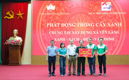 YÊN LÃNG PHÁT ĐỘNG TRỒNG CÂY XANH CHUNG TAY XÂY DỰNG XÃ “ XANH – SẠCH – ĐẸP – VĂN MINH”