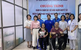 Phường Ba Đình đẩy mạnh chuyển đổi tiếp cận, nâng cao chất lượng chăm sóc và hòa nhập cho người khuyết tật