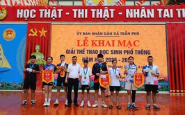 Xã Trần Phú tổ chức thành công Giải thể thao học sinh phổ thông năm học 2025 - 2026