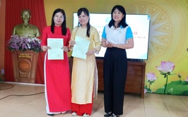 Ra mắt Chi hội Phụ nữ Trường THPT Ứng Hòa B với 46 hội viên